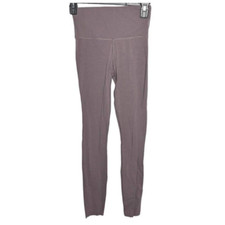 Nike Yoga Dri-Fit Leggings High Waist Moisture Wicking Purple Size S
