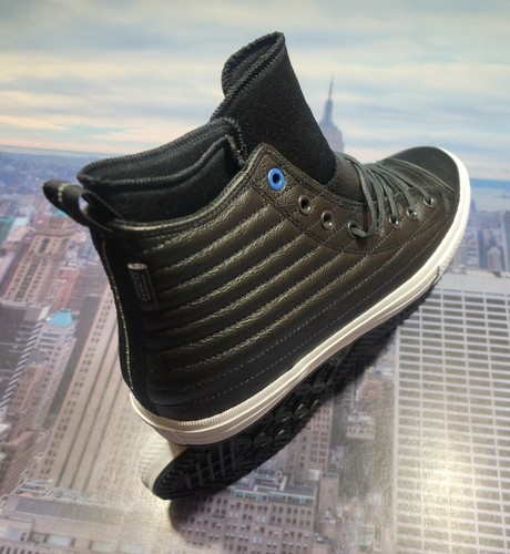 Converse Chuck Taylor All Star WP Boot Hi High Black/White Size 5.5 157492c  New | eBay