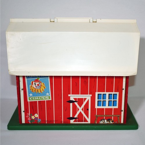 ๐ ๐ ๐ Vintage Fisher Price Little People Farm 915 Set Complete Silo 0824!!! - Picture 5 of 9