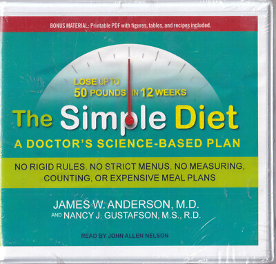 The Simple Diet: A Doctor's Science-Based Plan 6xCD Box-Set, Englisch ovp