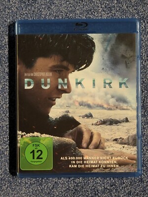 DUNKIRK Blu-Ray 2-Disc Edition deutsch dts HD Audio Christopher Nolan WIE NEU