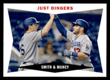 2020 Topps Archives Just Dingers (W Smith/M Muncy) 1960 Combo Cards #60CC-SM