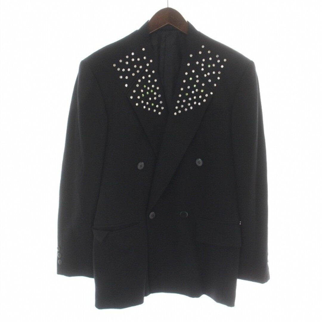LUNA MATTINO Tailored Jacket Collarless Double Backless Bijou 