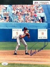 JSA Cory Snyder Autographed Signed AUTO 8x10 Photo Cleveland Indians TRB 982