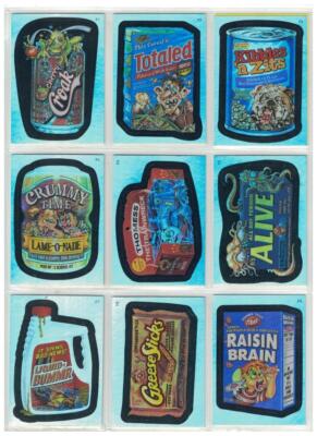 2006 WACKY PACKAGES ALL NEW SERIES 3  ANS 3 COMPLETE SET OF 10 WACKY FOIL CARDS