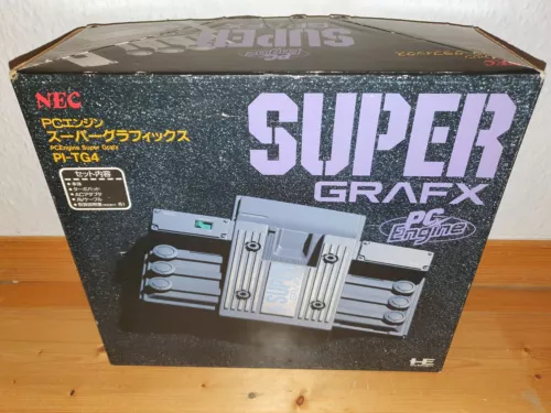## PC Engine Super Grafx Console - Top Condition, Fully Functional, Boxed ##