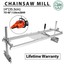 Portable Chainsaw Mill 14" To 48" Guide Bar - Aluminum & Steel Planking Mill For Turning Logs Into Lumber 9 thumbnail image