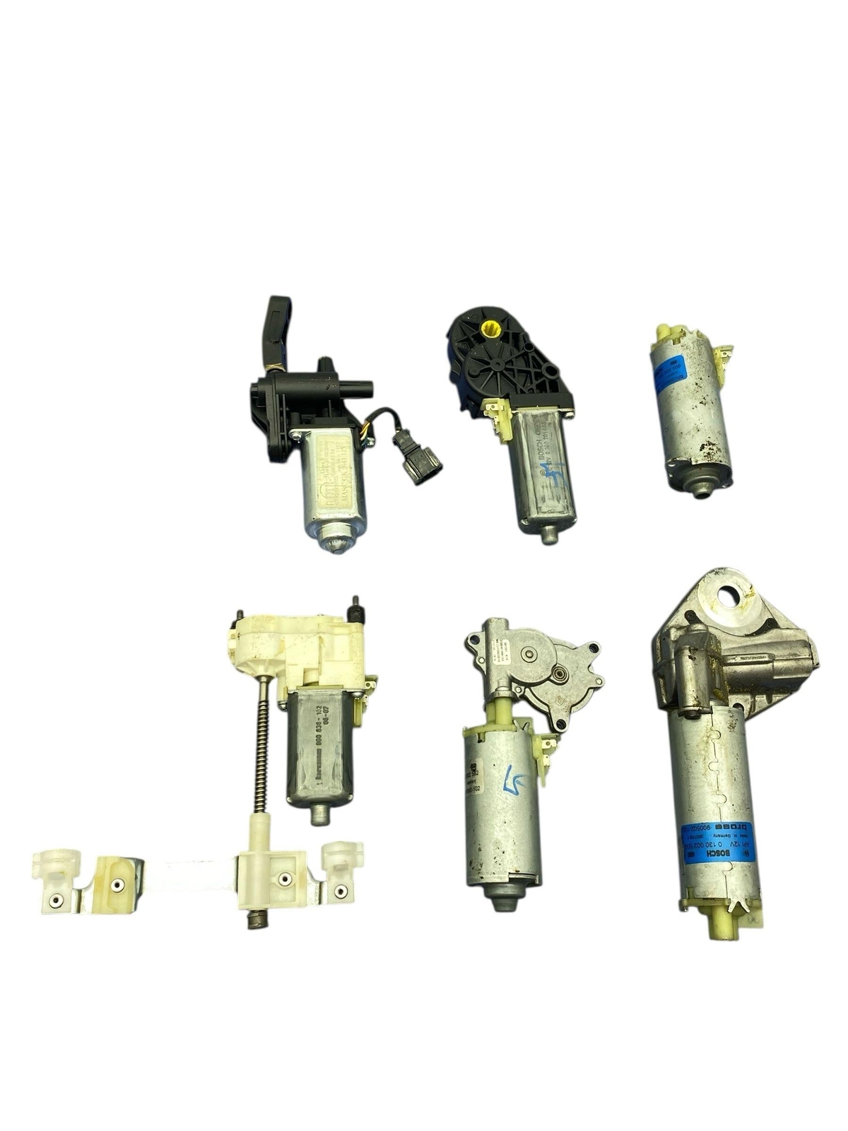 2006-2012 BENTLEY CONTINENTAL GT FRONT LEFT SEAT ADJUSTMENT MOTOR SET (6)