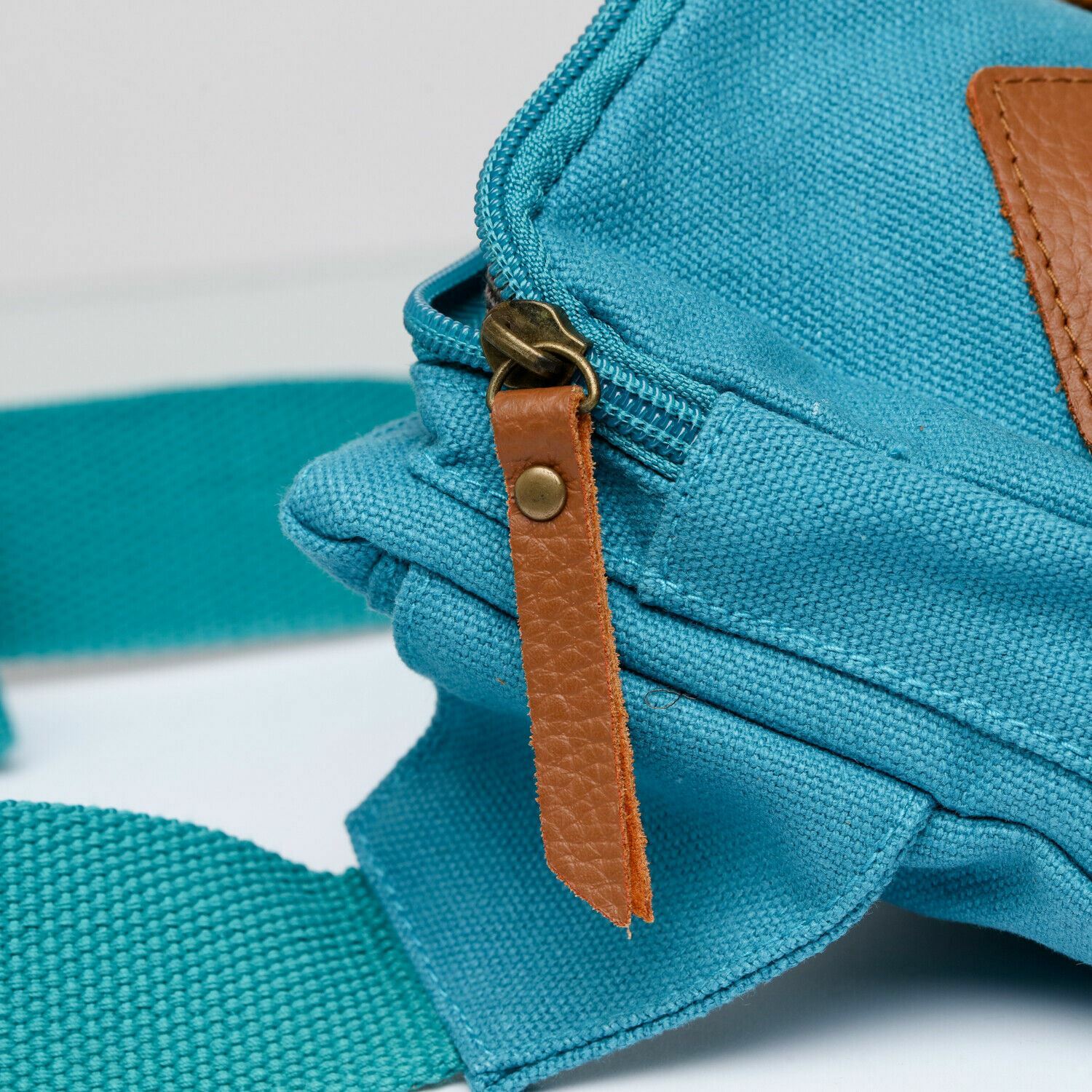 Unisex Bum Bag Fanny Pack Belt Bag Waist Wallet Travel Pouch Aquamarine