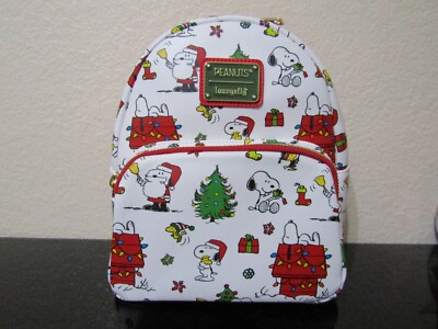 loungefly peanuts backpack
