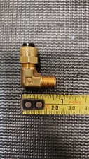 1/4" OD - 1/16 NPT Male Brass Elbow