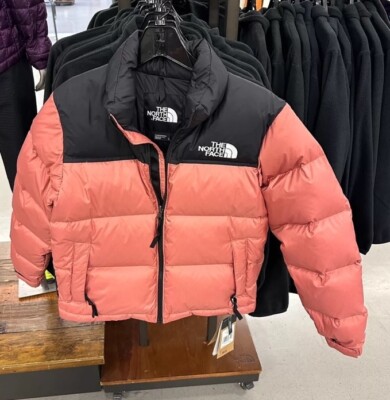WOMEN S Size XL The North Face 1996 retro nuptse jacket 700-down /LIGHT MAHOGANY