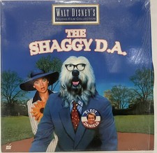Walt Disney The Shaggy D.A. LD LaserDisc Dean Jones Suzanne Pleshette Movie Art