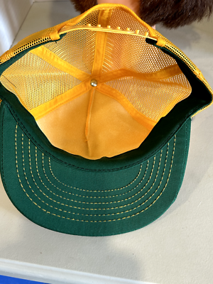 Vintage 80s Dekalb Pfizer Corn Animal Feed Trucker Hat Snapback