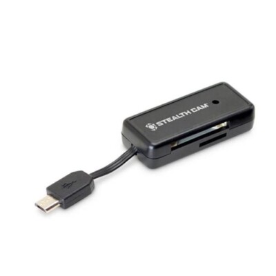 Stealth Cam STC-SDCRAND Micro USB OTG Memory Card Reader for Android Devices NEW