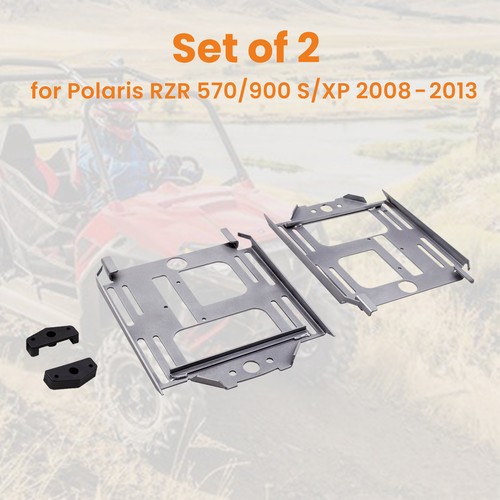 2pcs Seat Bases w/ Locking Clip Kit for Polaris RZR 900 S/XP & 1000 XP - Bild 4 von 12