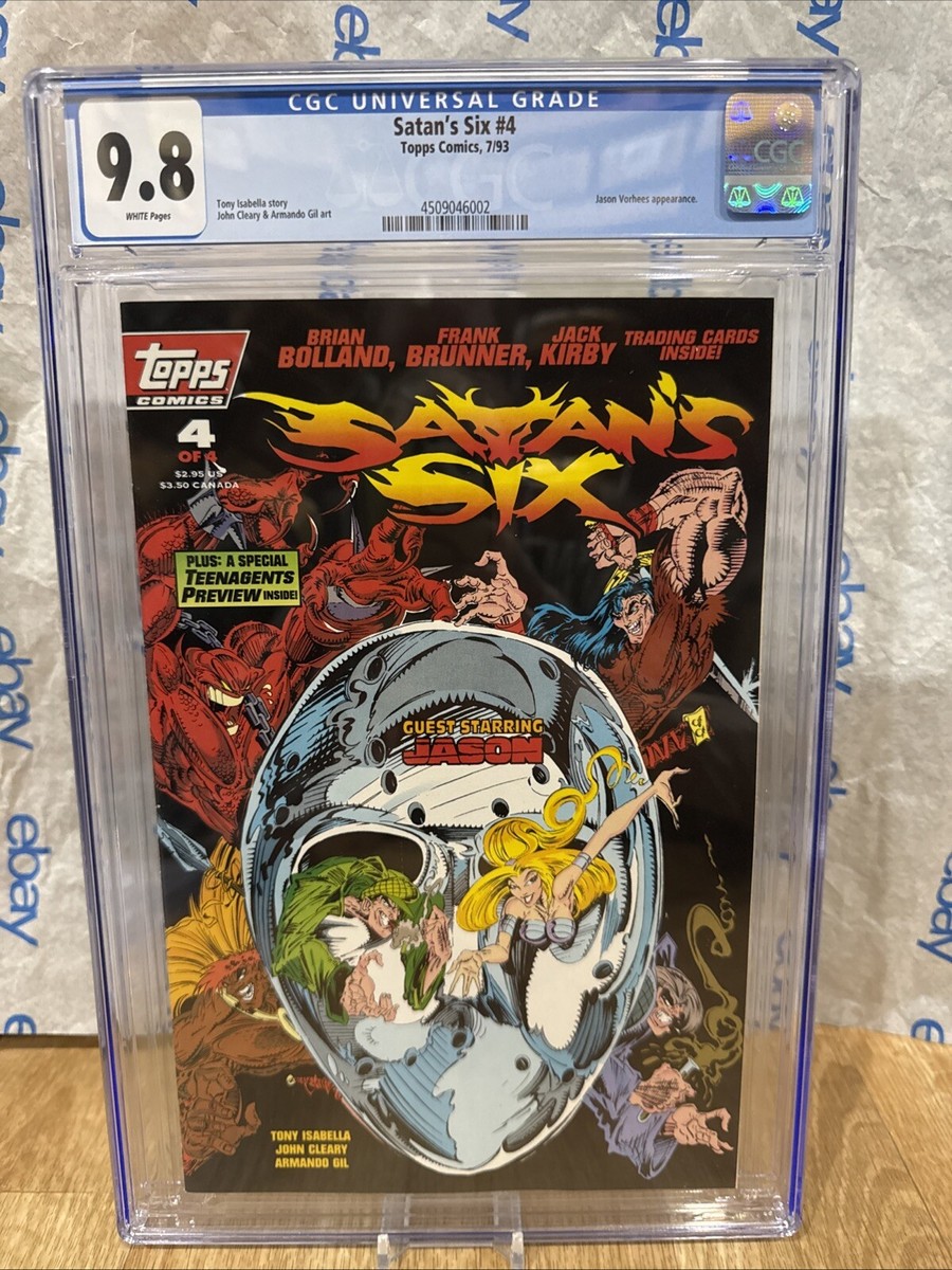 THE 最安値‼︎ Shop'sページ SATAN'S SIX #4 CGC 9.8 1st Jason Voorhees in Comics Friday the