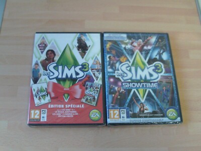 Sims 3 + Showtime & Mittelalter & Tiere & Piraten & Adlige FRANZÖSISCHE VERSIONEN auf Englisch spielen