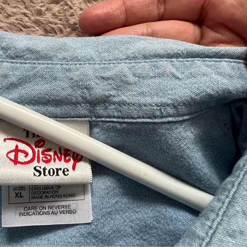 Vintage Disney Winnie Puuh besticktes Button Down Shirt Damen Gr. XL - Bild 2 von 11