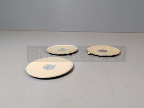 3x NEW GENUINE MINI R50 R53 R56 R55 R52 MINI PLAQUE WITH ADHESIVE FILM 6758687 - Picture 7 of 12