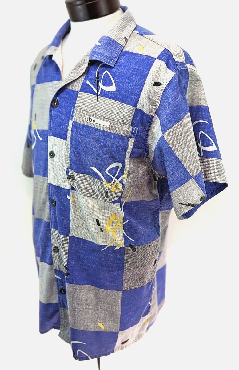 ID# Official Identification Men's Shirt ABSTRACT Geometric