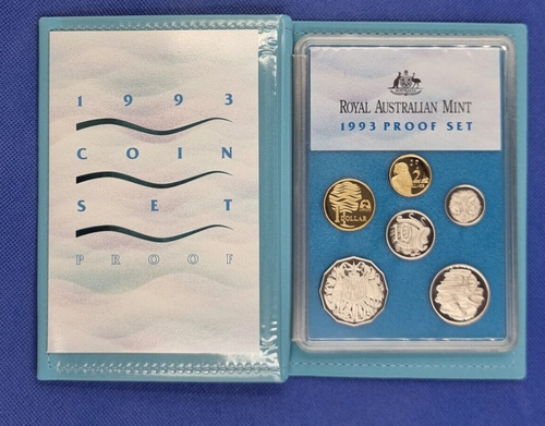 1993 Australian Proof set from Royal Australian Mint with outer box - Picture 5 of 8
