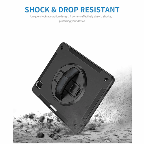 Defender Blacktech Case for   Samsung Galaxy Tab S9 Fe - Black - Bild 12 von 12