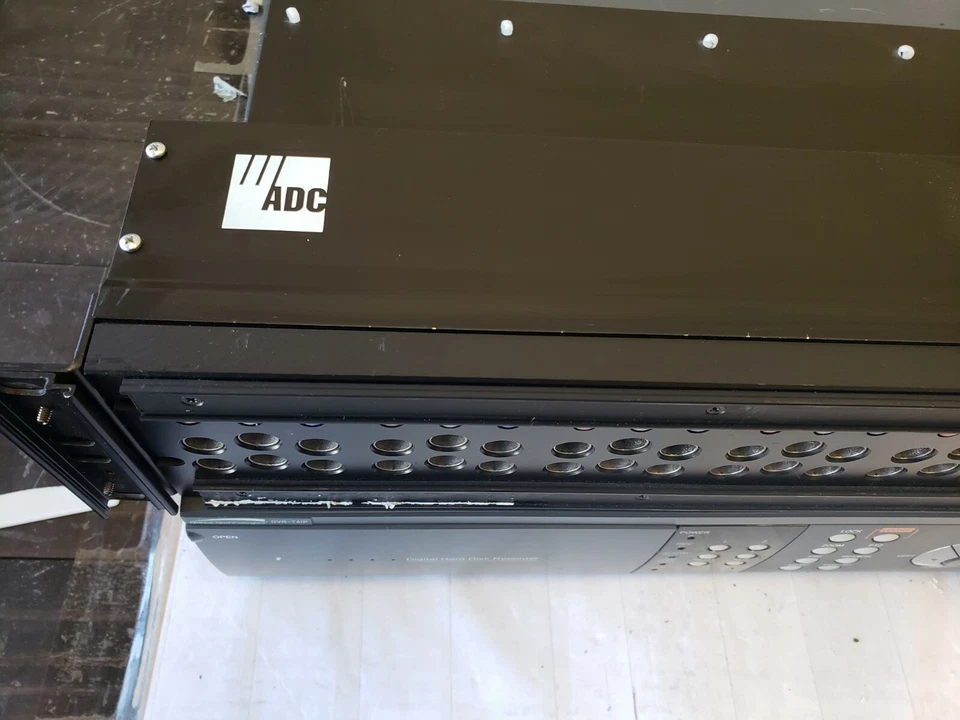 ADC CV-8-N75  RGB Video Patch Bay with BNC / COAX on Rear USED WORKING  - Image 2 of 4