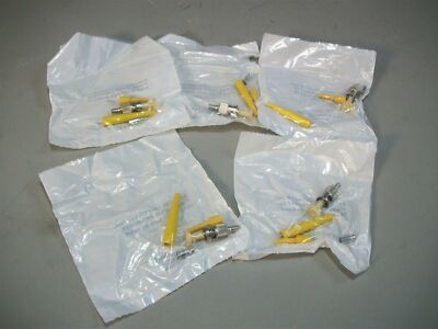 Lot of 10 Methode G3-701-1 Single Mode Simplex ST Fiber Optic Connector
