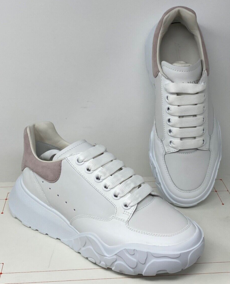 Alexander McQueen Court Larry Oversized Nappa Platform