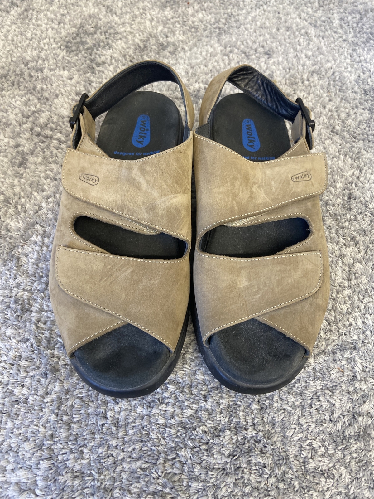 Wolky Nimes Comfort Sandals Walking Shoes Women\u0026#039;s Size 39 (7½-8) Made  In Mexico | eBay