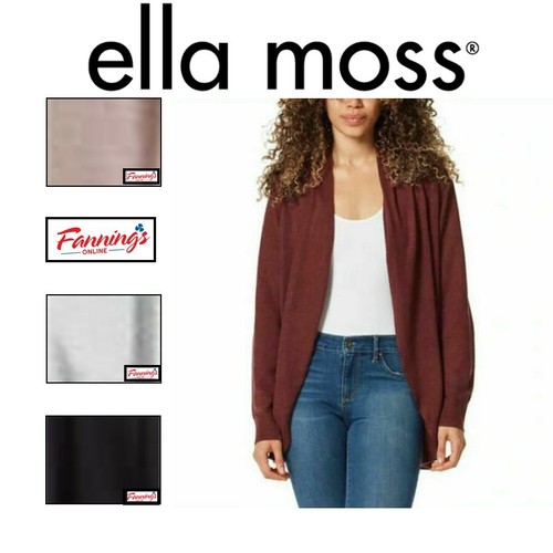 Ella Moss Ladies' Cozy Lightweight Cardigan L41 | eBay