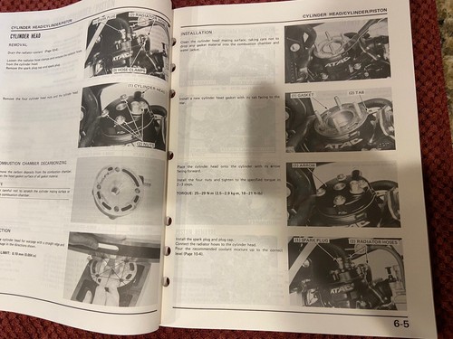 (O.E.M.) 1985 1986 HONDA Motorcycle CR80R Shop Service Repair Manual - Picture 5 of 8