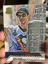 2020 Upper Deck Day With the Cup Signatures Sidney Crosby #DC-SC card