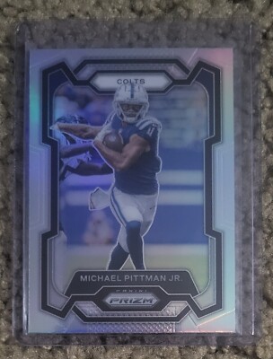 2023 Panini Prizm Michael Pittmann Jr Silver Prizm #129 Colts