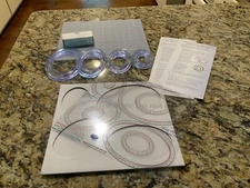 LOT Creative Memories Custom Cutting System Mat 3 Blades 4 Ovals