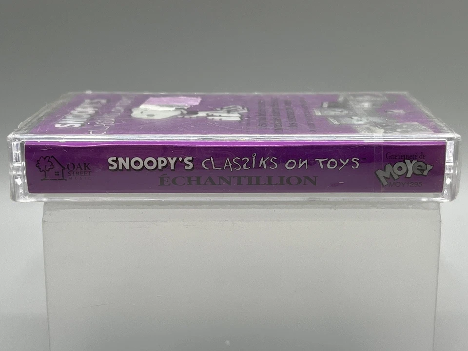 SEALED Snoopy's Classics Classiks on Toys Cassette Beatles Beethoven's 5th Plus - Image 3 of 4