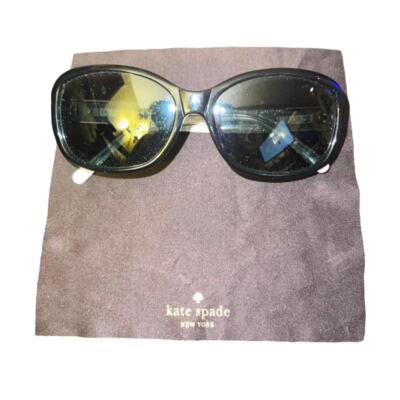 Kate Spade New York Full Rim Polarized Black White  display picture 3
