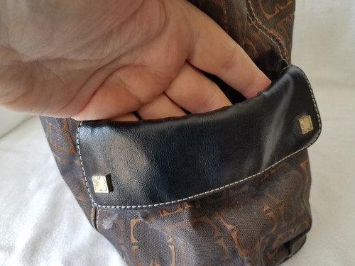 Liz Claiborne Shoulder Bag Bronze Black - Picture 10 of 15