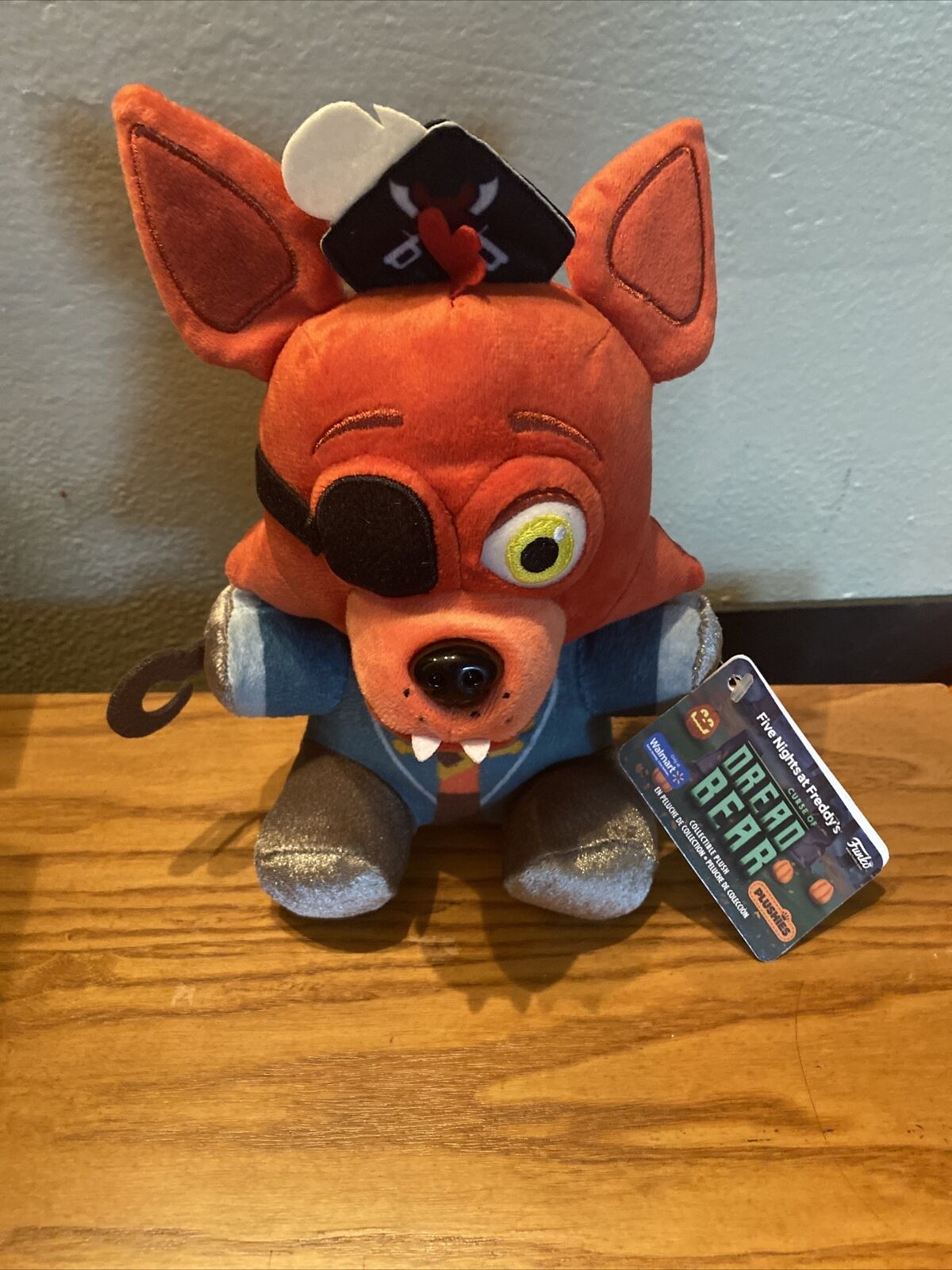 Funko Five Nights at Freddys Curse of Dreadbear Captain Foxy Exclusive 7  Plush - ToyWiz