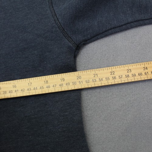 Vintage Burton Sweater Mens Medium Gray High Neck Kangaroo Pocket Ski Snowbord - Picture 11 of 12