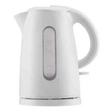 Mainstays 1.7 Liter Plastic Electric Kettle, White New!!! Free Shipping!!