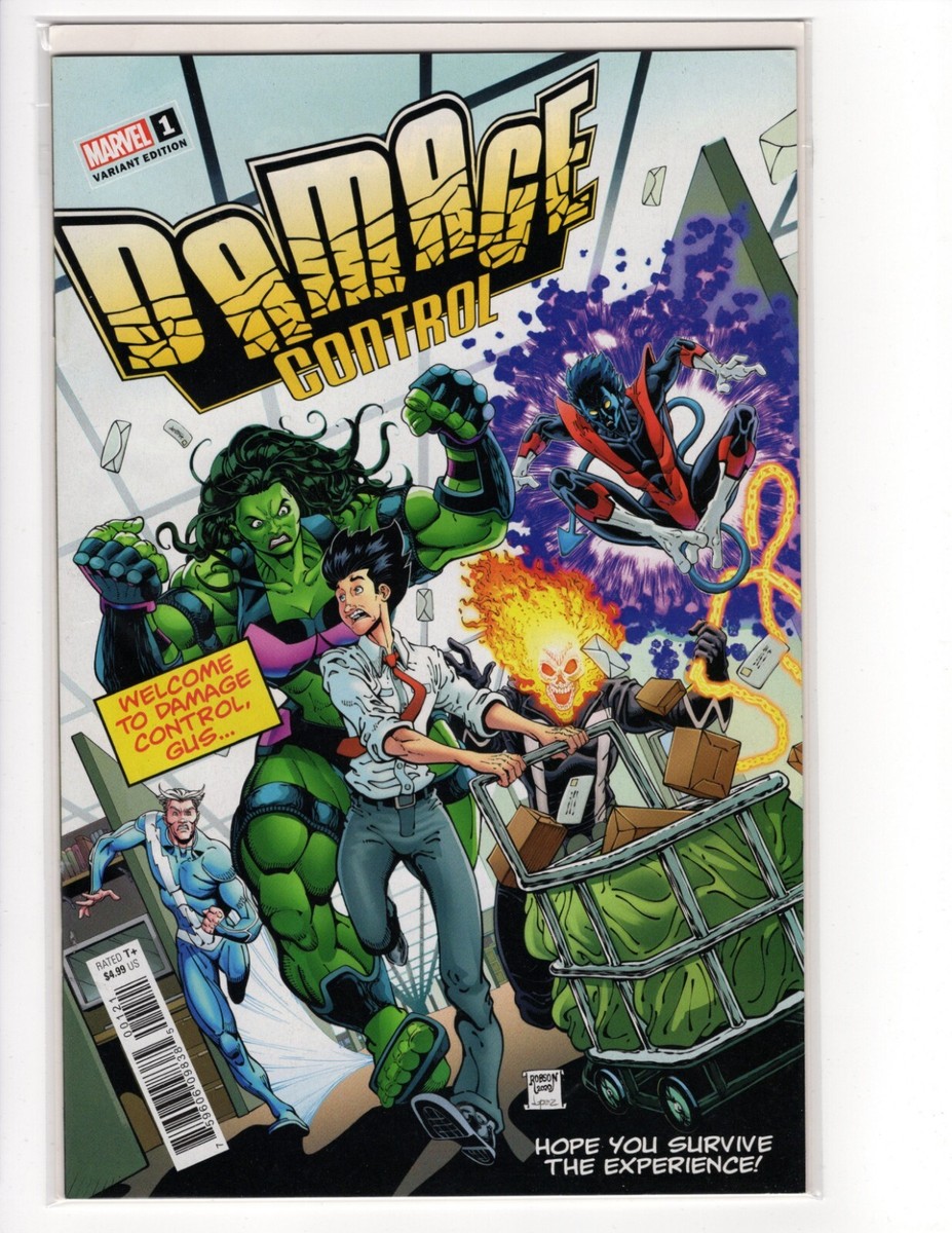 DAMAGE CONTROL #1-5 (SET) VARIANTS MARVEL COMCS 2022