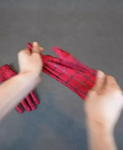 1Pair The Amazing Spider-Man 2 Spiderman Cosplay Costume Accessory Gloves Adults - Picture 8 of 23