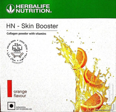 HERBAL LIFE - Happy Skin HN Skin Booster orange flavour 300g pack free ship