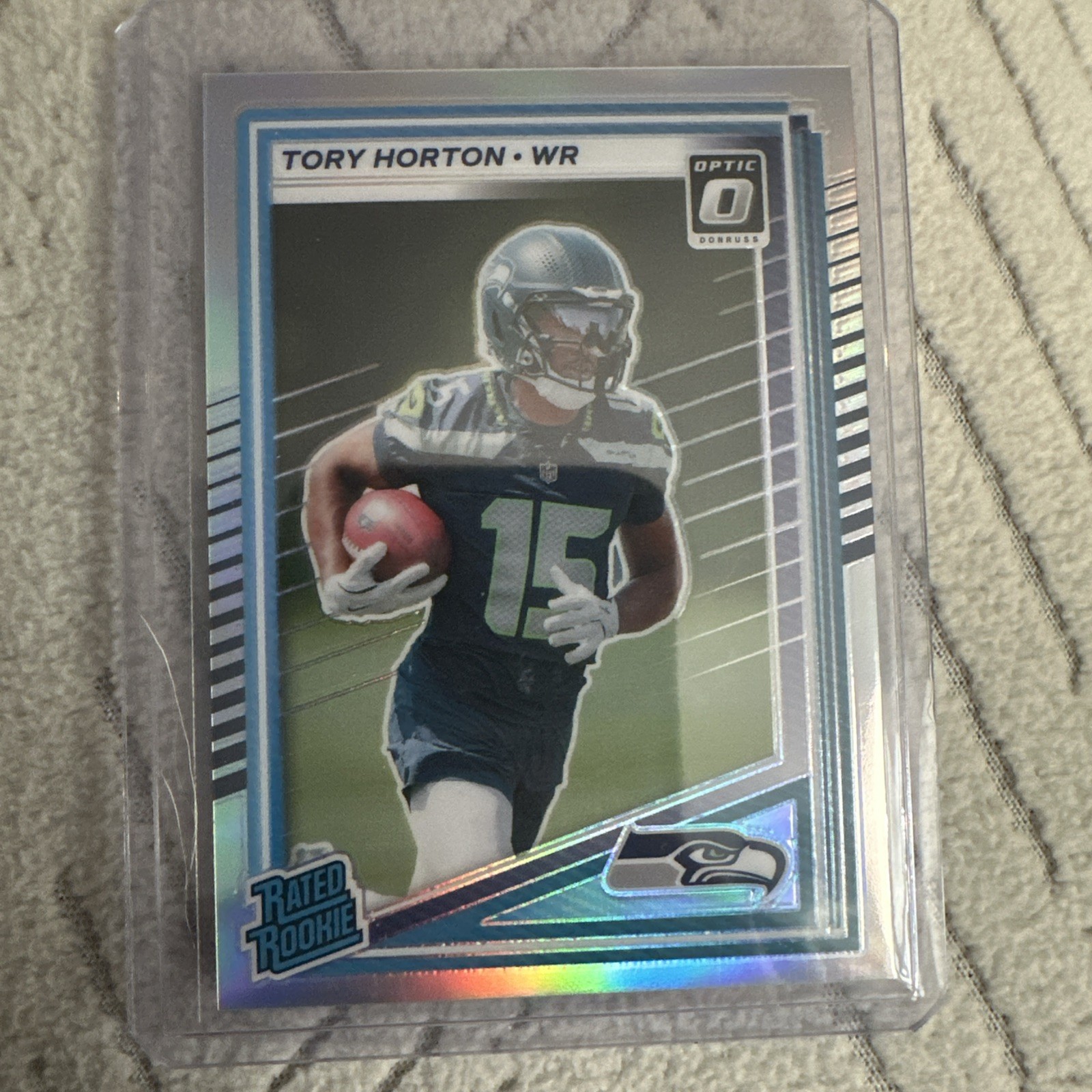 🔥🔥2025 Panini Donruss Optic Preview Tory Horton Holo Silver Rated Rookie RC