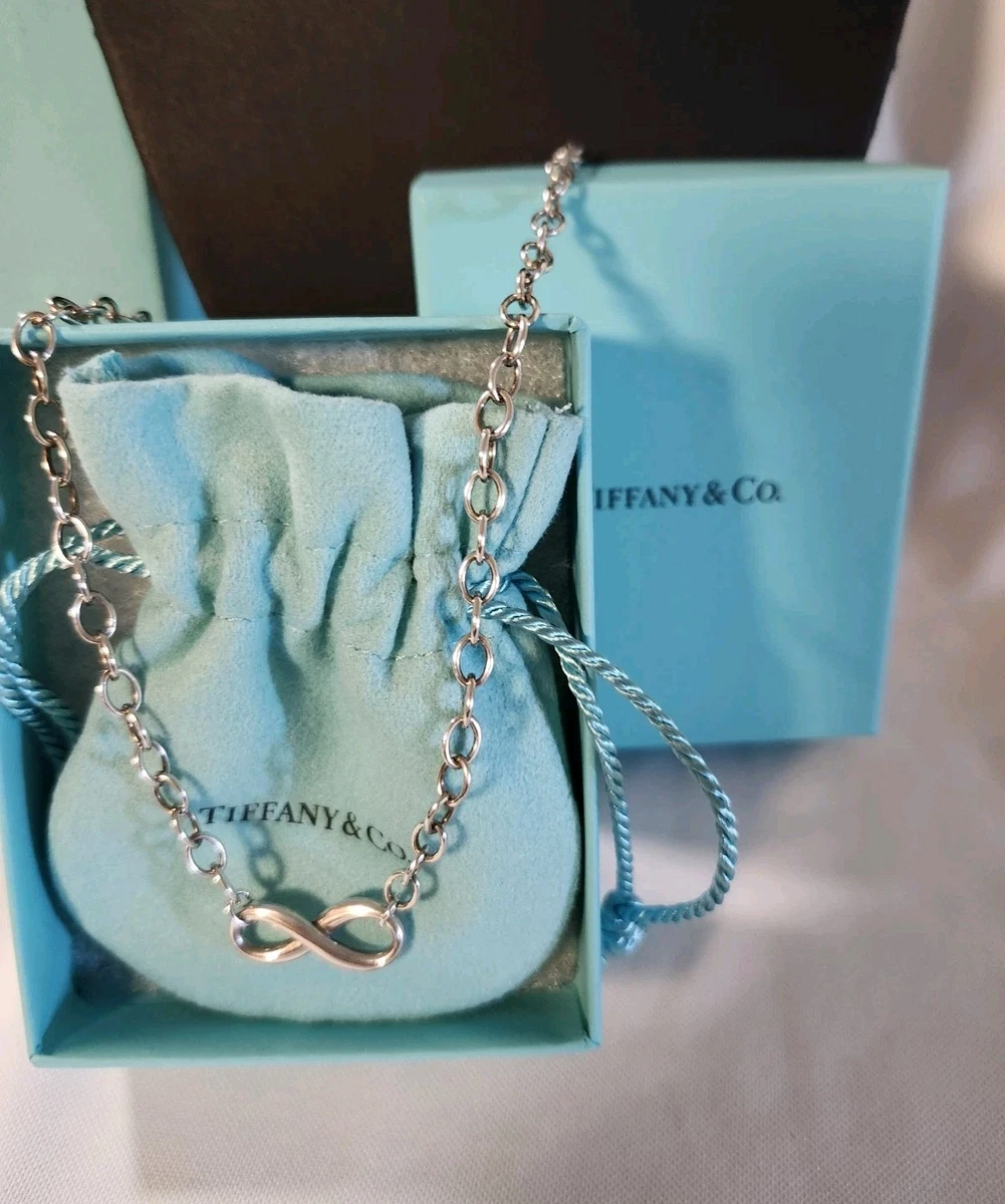 Tiffany Infinity Necklace for sale - eBay