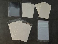 Diverse Comic Backing Boards, Sleeves