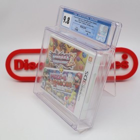 Nintendo 3DS PUZZLE & DRAGONS Z + SUPER MARIO BROS -CGC GRADED 9.8 A+ NEW Sealed