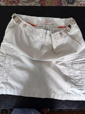 Vintage Old Navy Cargo Mini Skirt NWOT Utility Military Series Khaki Size 10